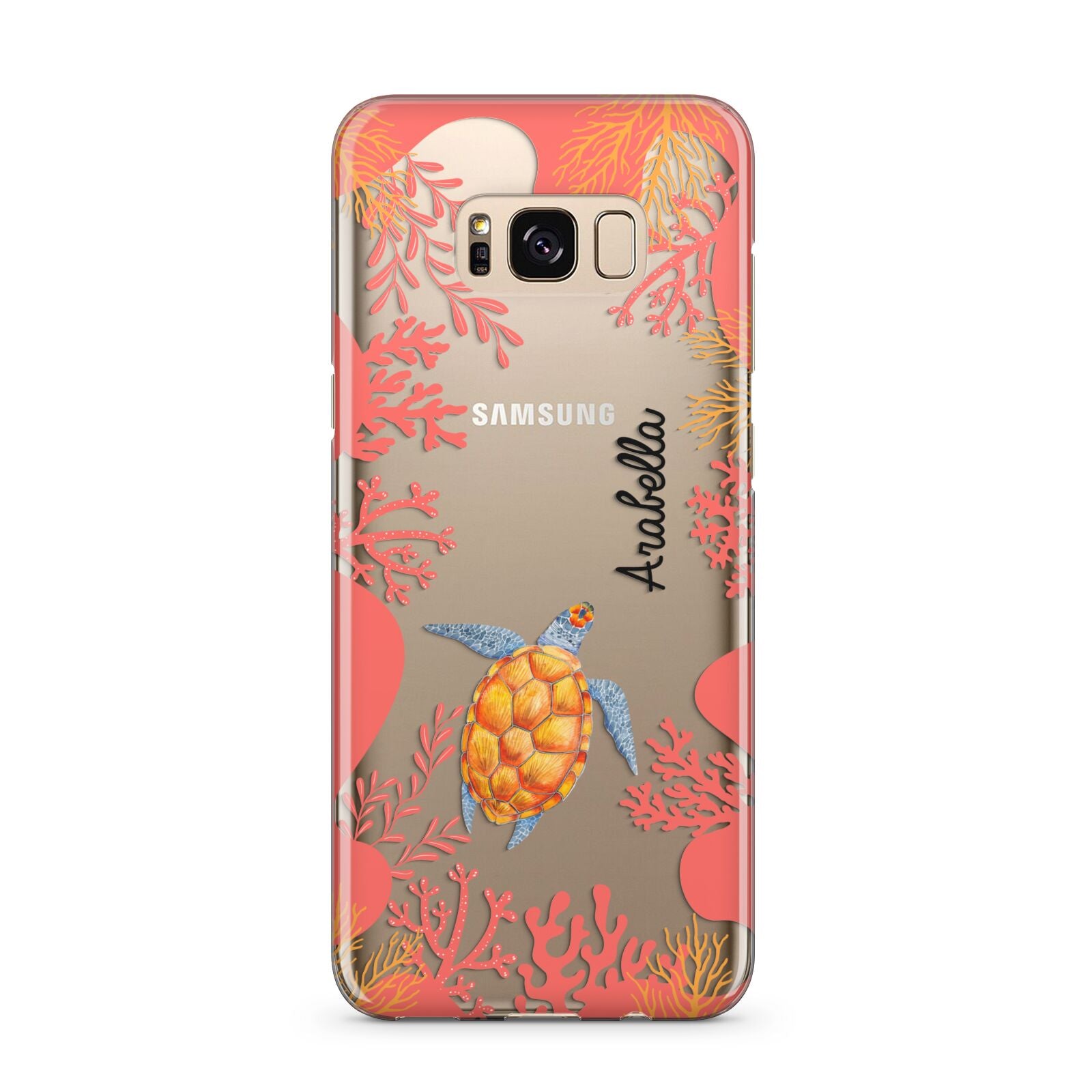 Personalised Sea Life Samsung Galaxy S8 Plus Case