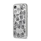 Personalised Sea Shell Initials iPhone 14 Pro Max Glitter Tough Case Silver Angled Image
