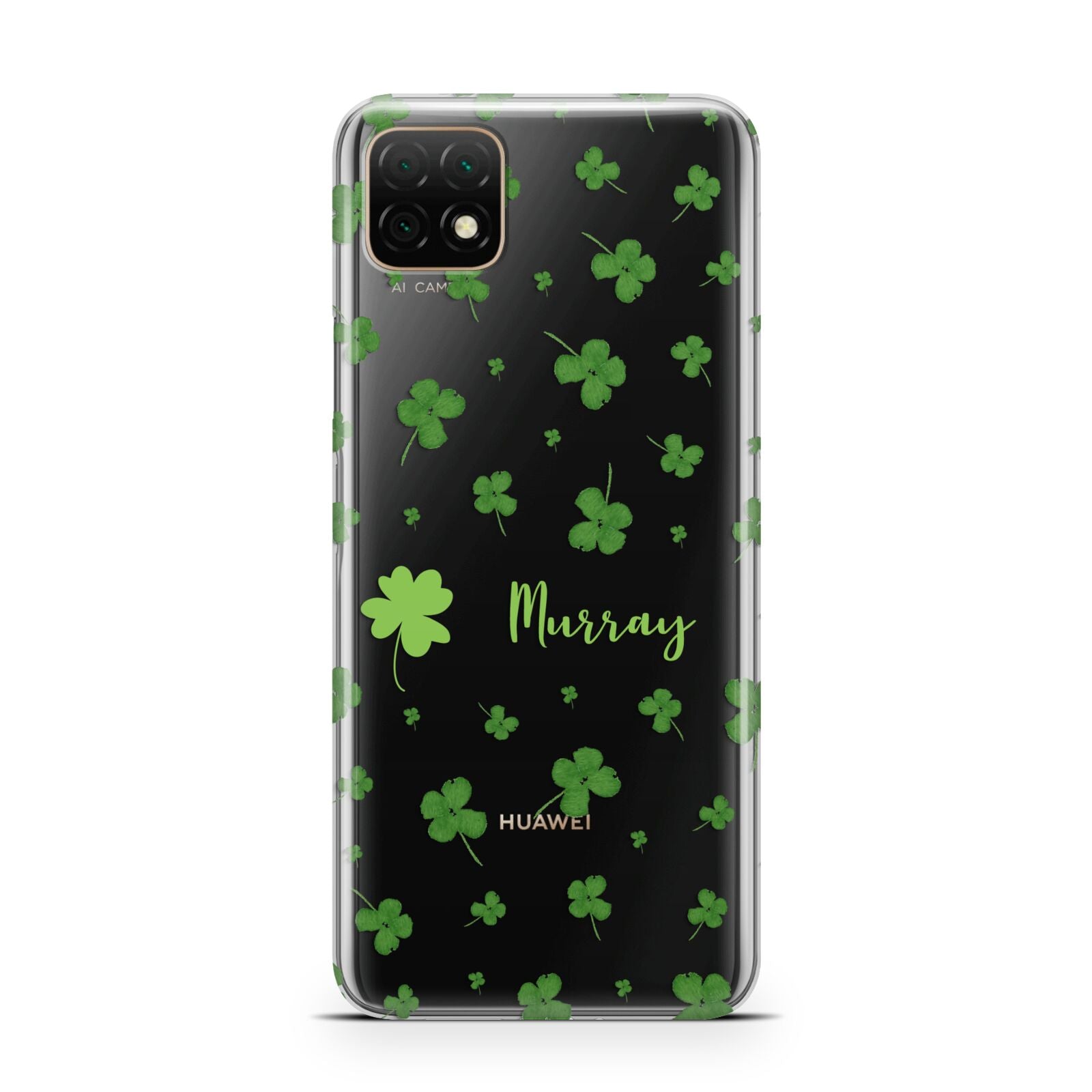 Personalised Shamrock Huawei Enjoy 20 Phone Case