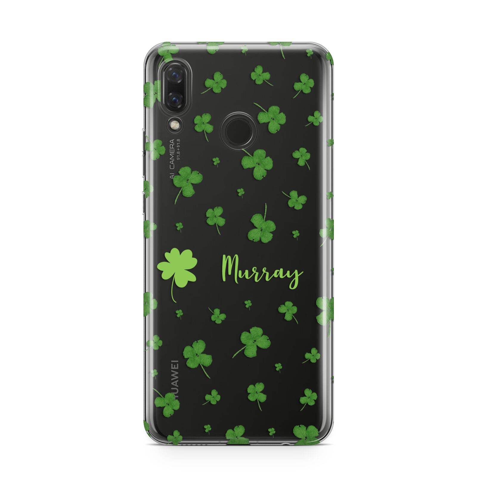 Personalised Shamrock Huawei Nova 3 Phone Case