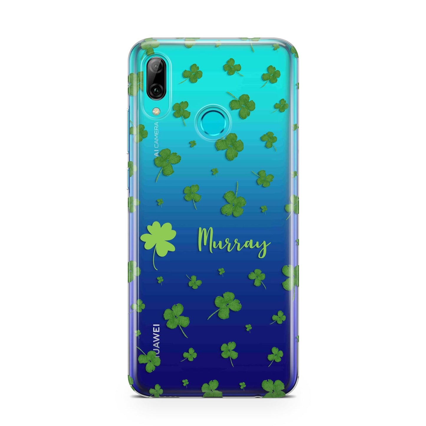 Personalised Shamrock Huawei P Smart 2019 Case