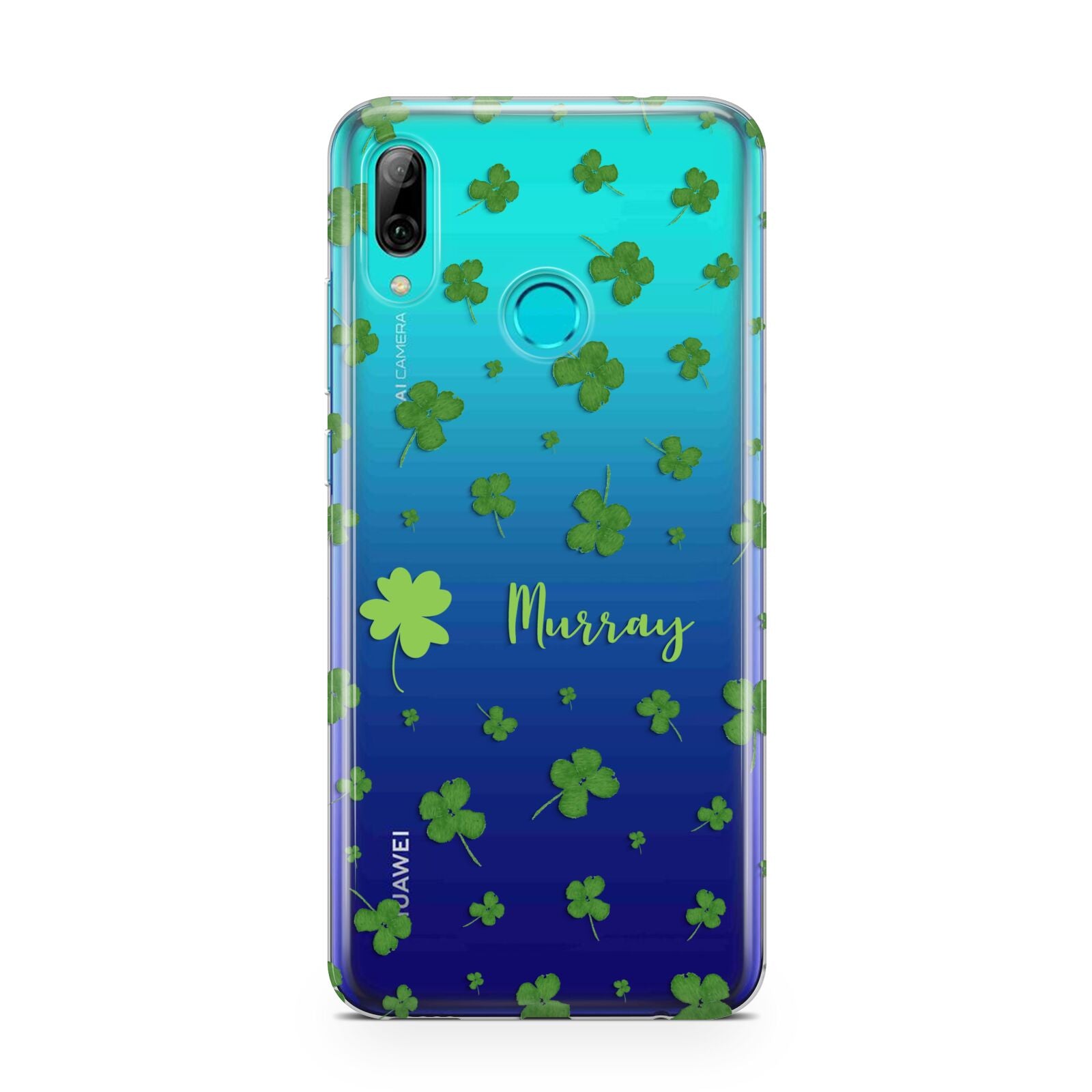 Personalised Shamrock Huawei P Smart 2019 Case