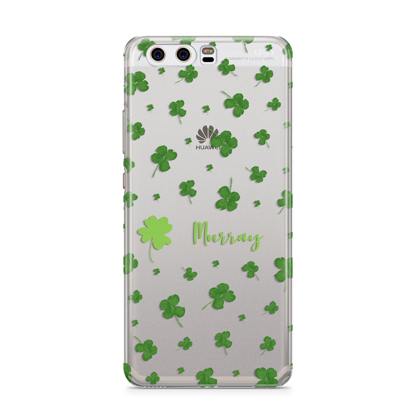 Personalised Shamrock Huawei P10 Phone Case