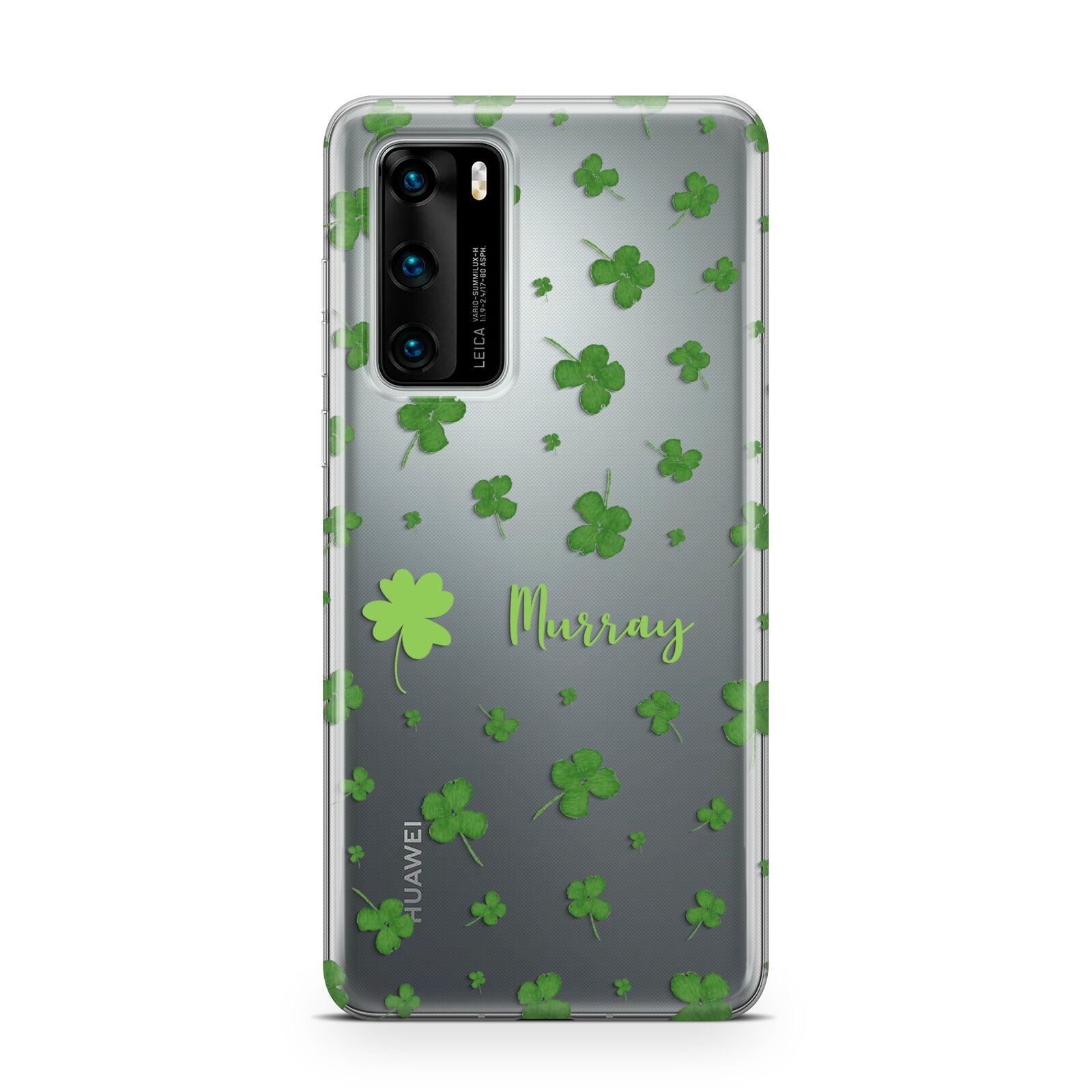 Personalised Shamrock Huawei P40 Phone Case