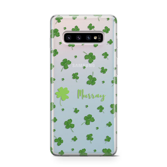 Personalised Shamrock Protective Samsung Galaxy Case