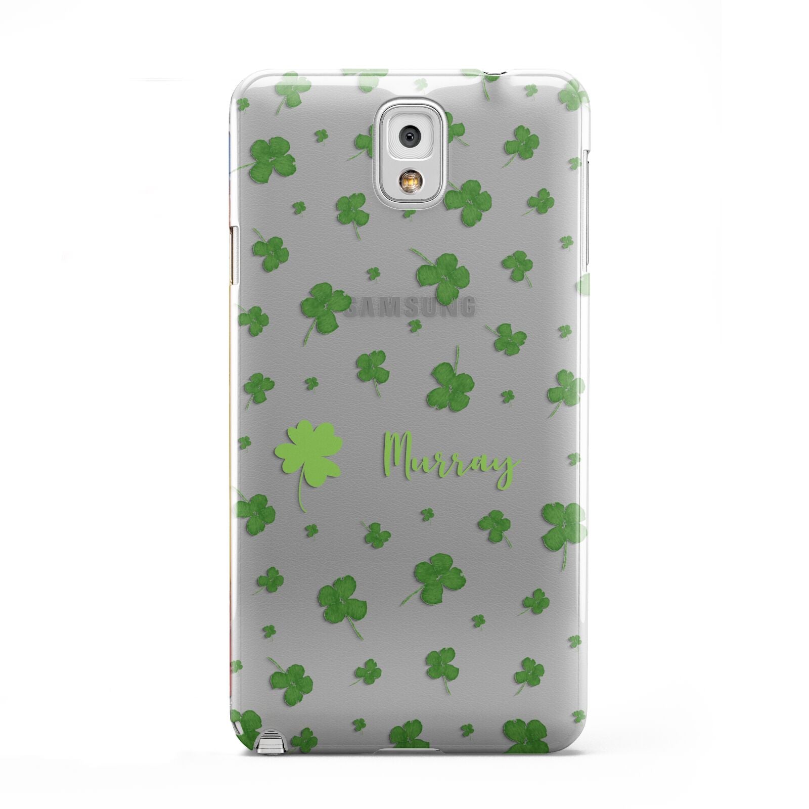 Personalised Shamrock Samsung Galaxy Note 3 Case