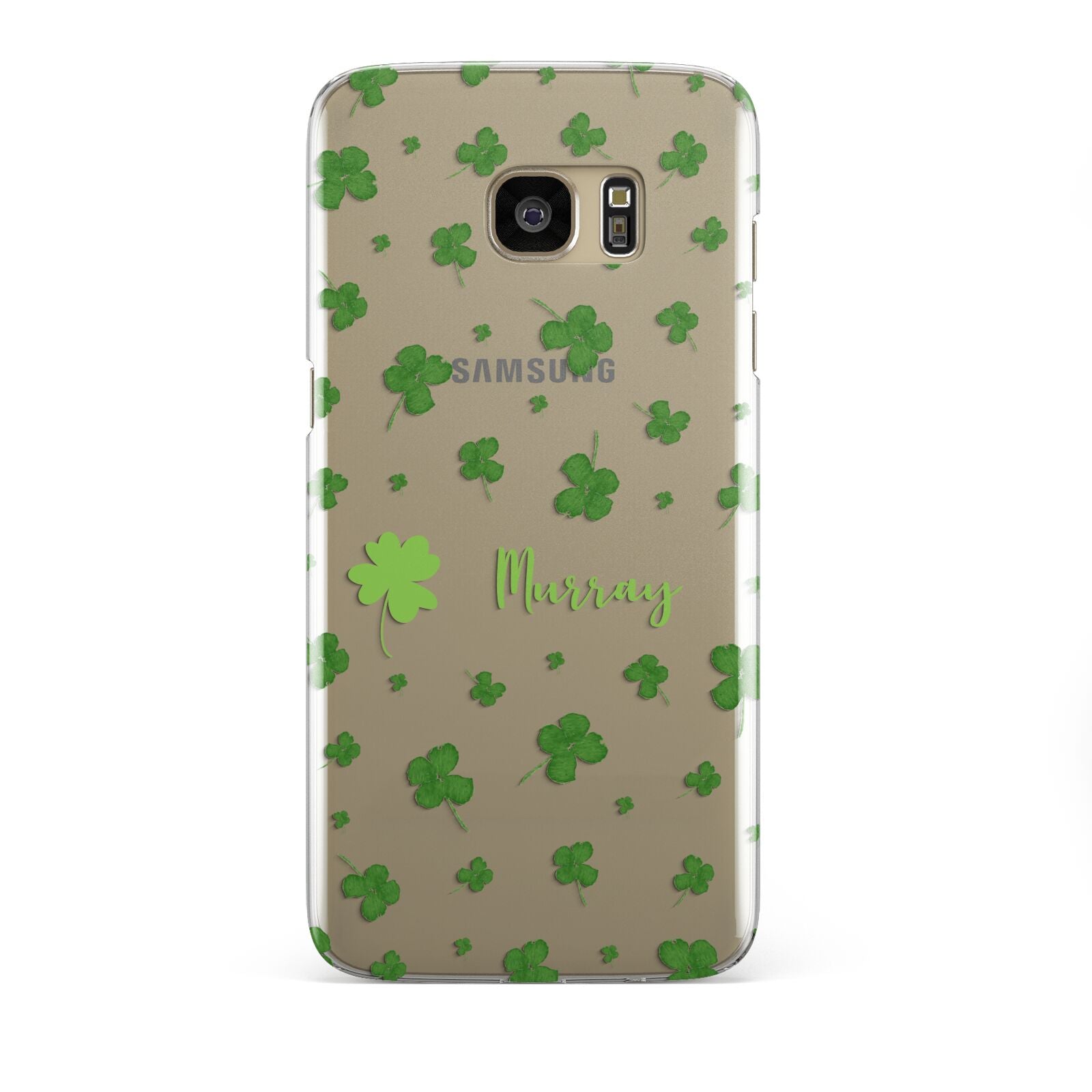 Personalised Shamrock Samsung Galaxy S7 Edge Case