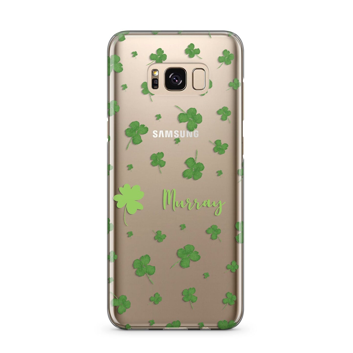Personalised Shamrock Samsung Galaxy S8 Plus Case