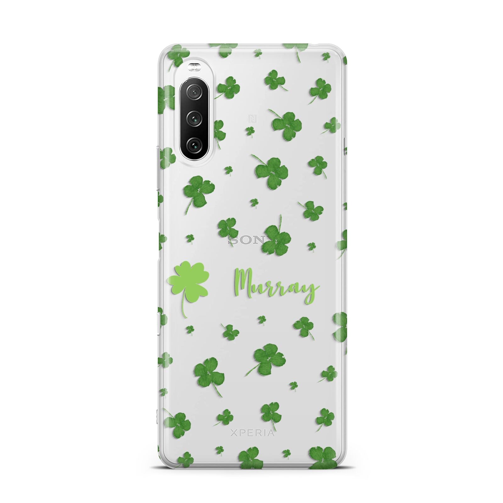 Personalised Shamrock Sony Xperia 10 III Case