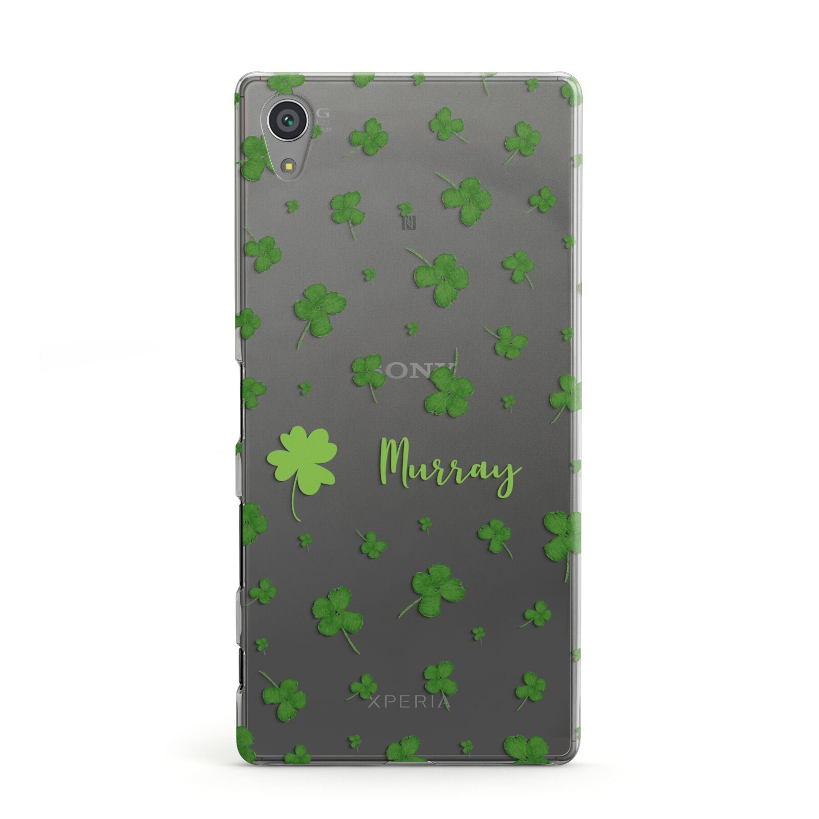 Personalised Shamrock Sony Xperia Case