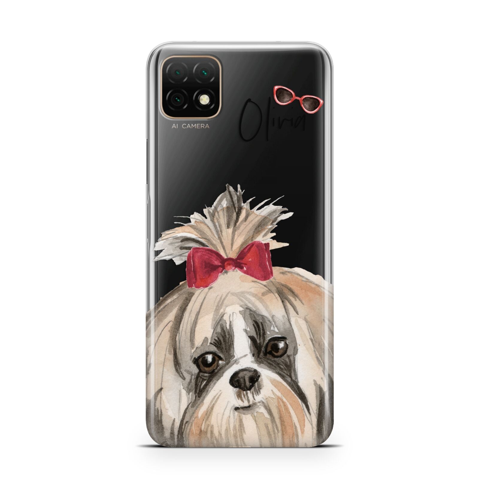 Personalised Shih Tzu Dog Huawei Enjoy 20 Phone Case