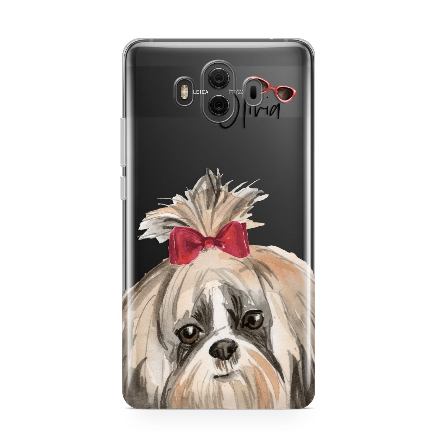 Personalised Shih Tzu Dog Huawei Mate 10 Protective Phone Case