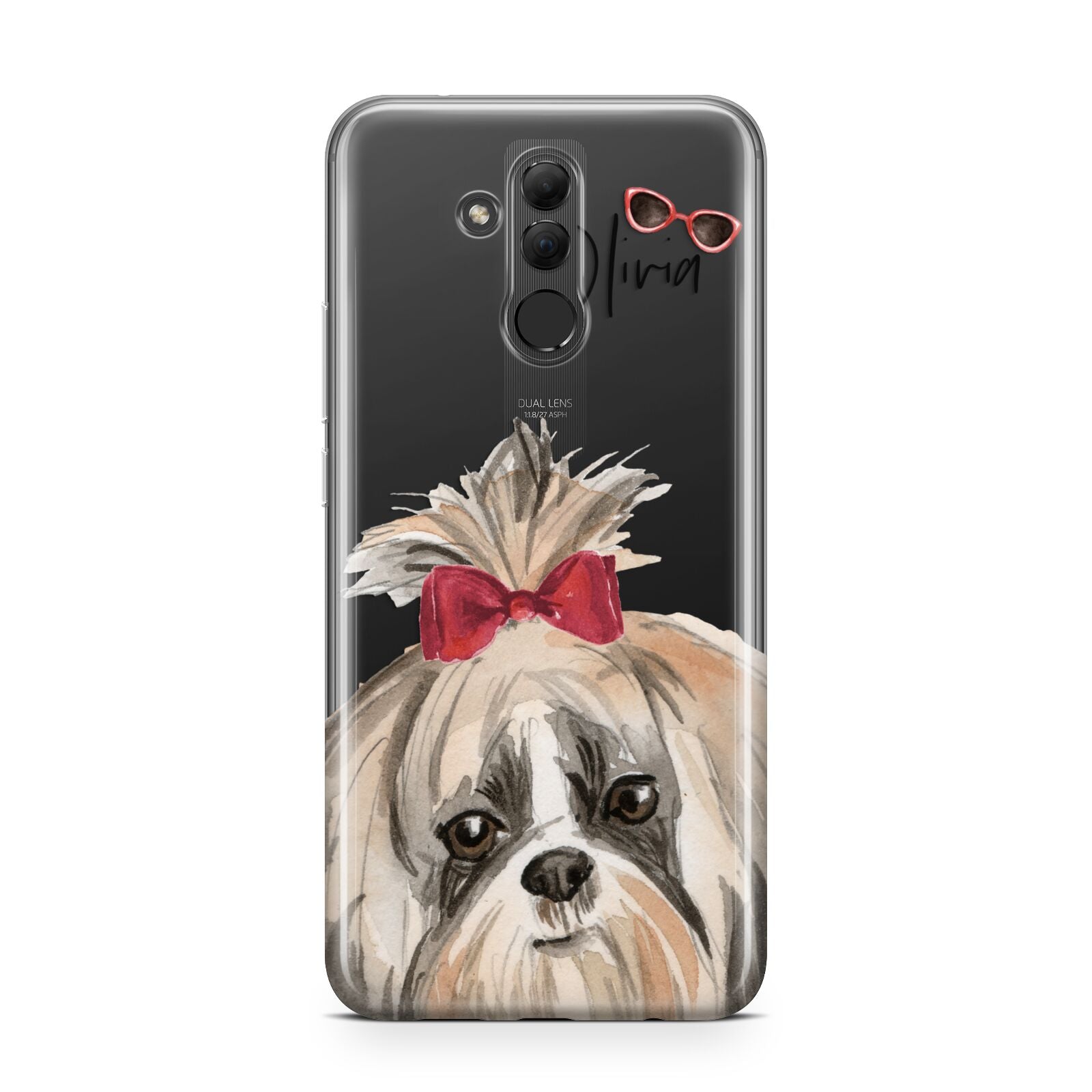 Personalised Shih Tzu Dog Huawei Mate 20 Lite