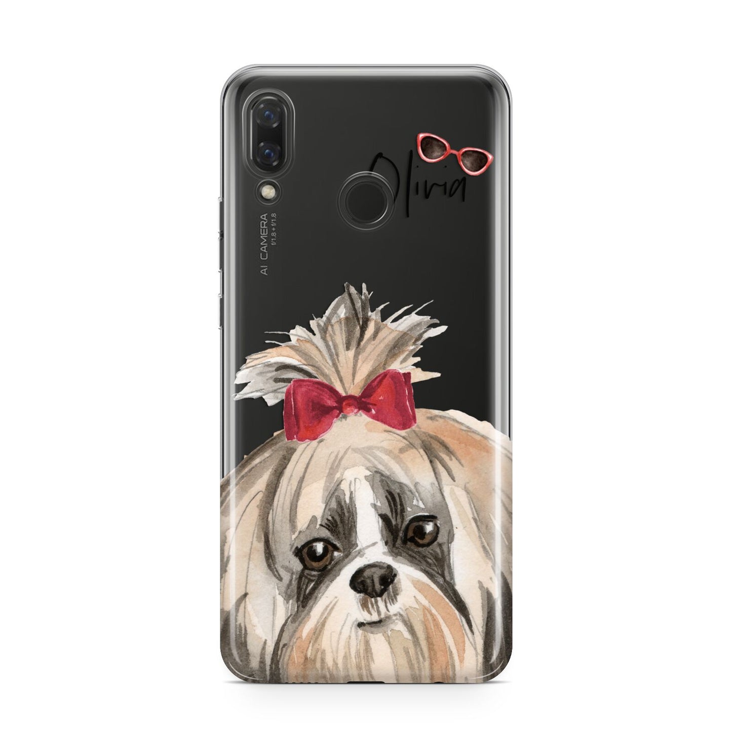 Personalised Shih Tzu Dog Huawei Nova 3 Phone Case