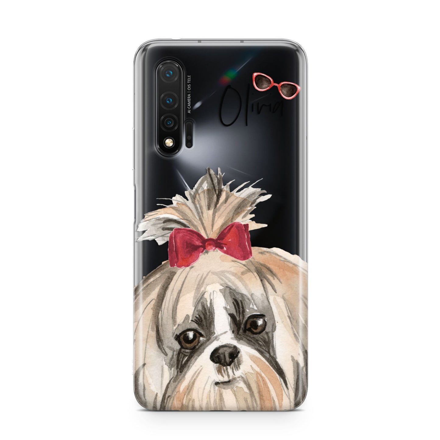 Personalised Shih Tzu Dog Huawei Nova 6 Phone Case