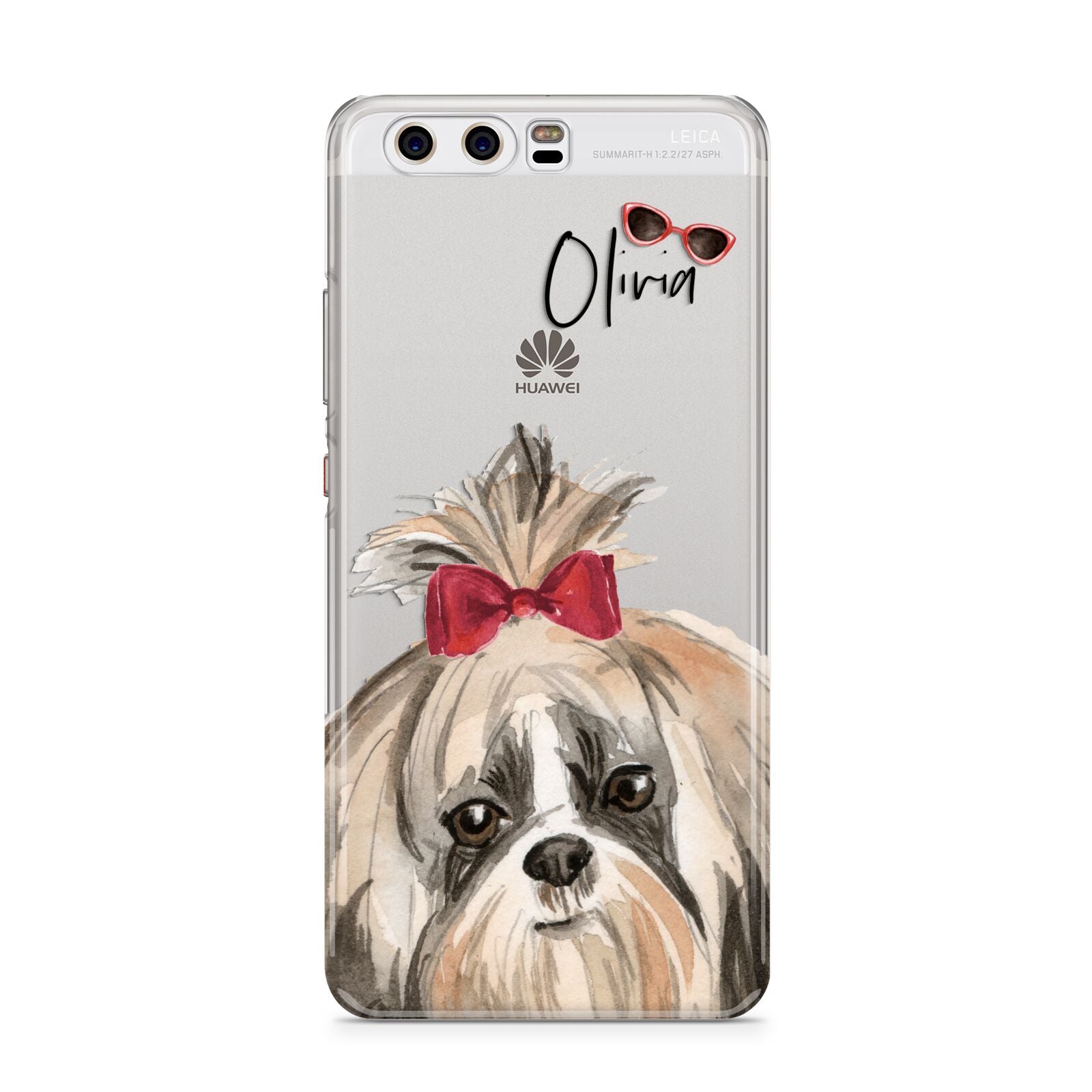 Personalised Shih Tzu Dog Huawei P10 Phone Case