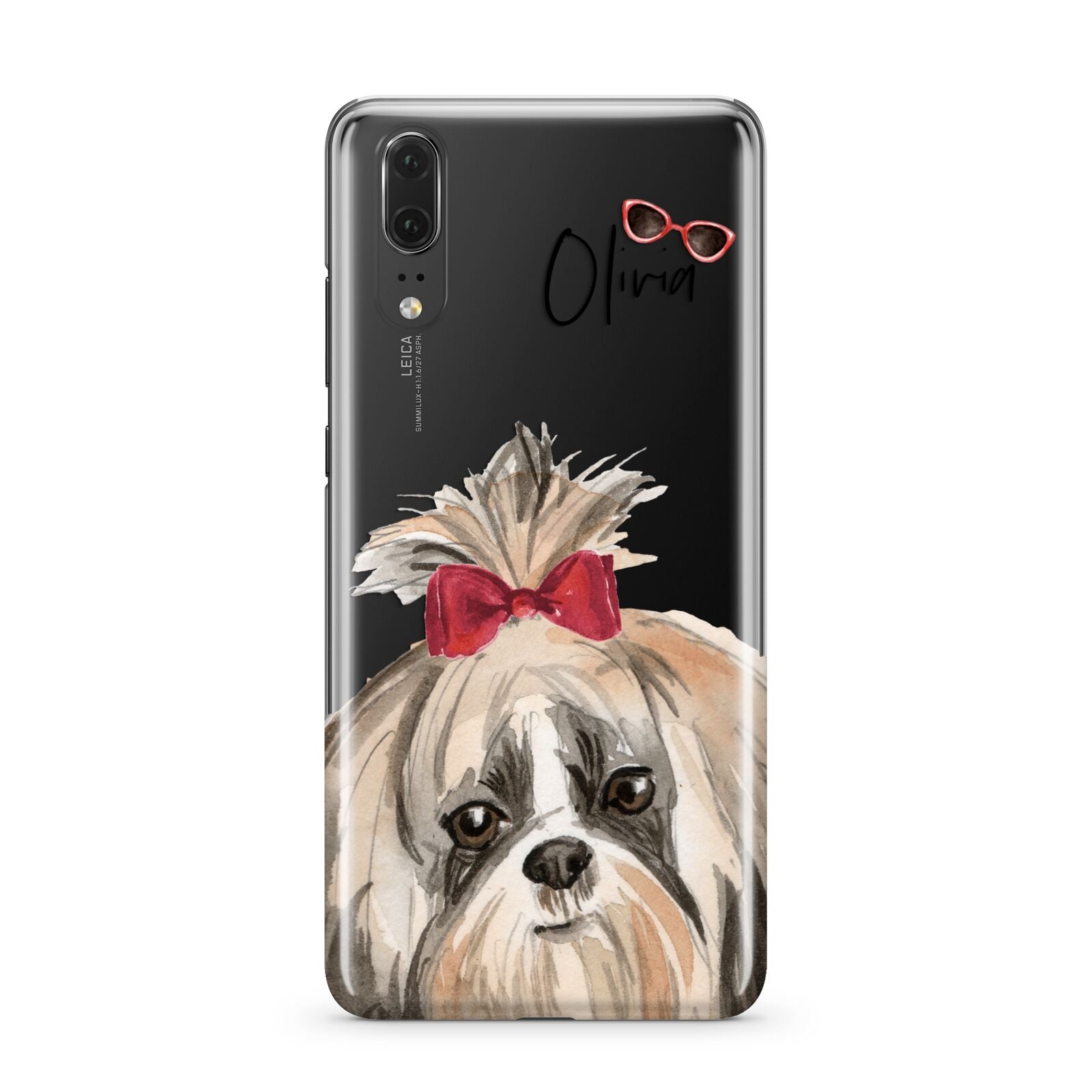 Personalised Shih Tzu Dog Huawei P20 Phone Case