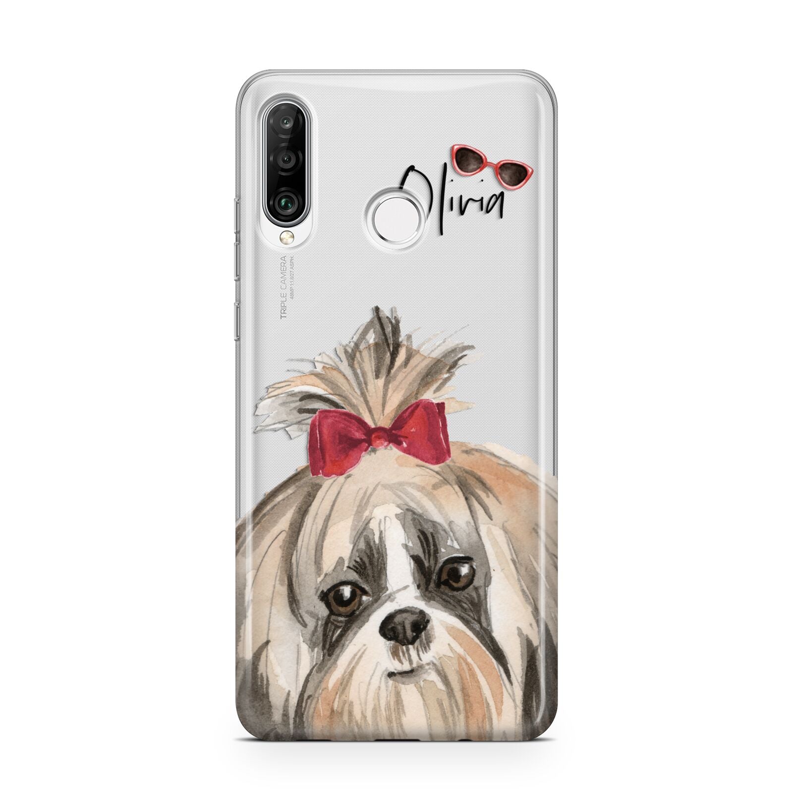 Personalised Shih Tzu Dog Huawei P30 Lite Phone Case