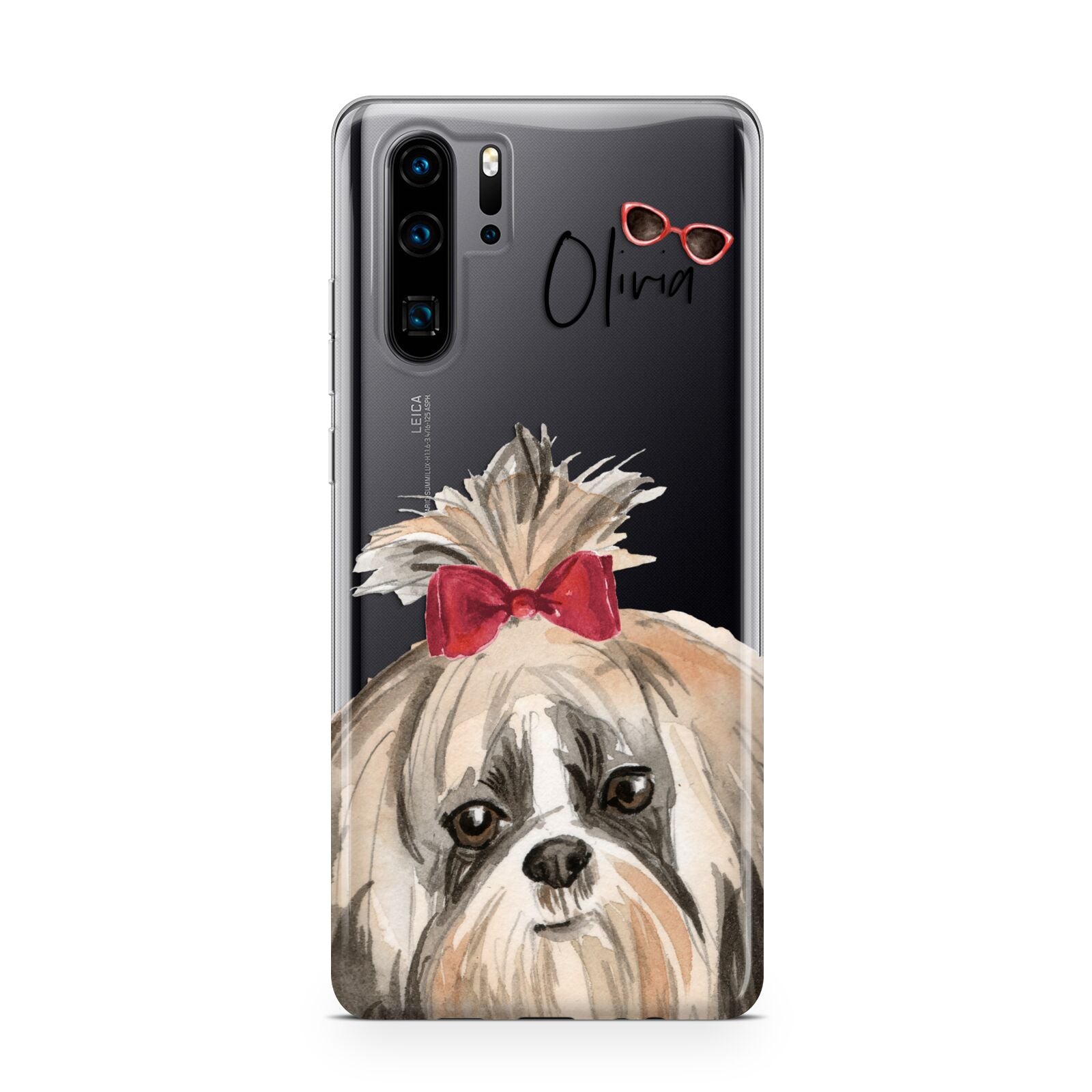 Personalised Shih Tzu Dog Huawei P30 Pro Phone Case