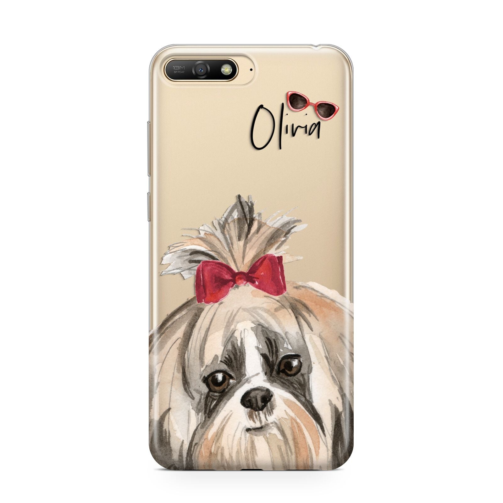 Personalised Shih Tzu Dog Huawei Y6 2018