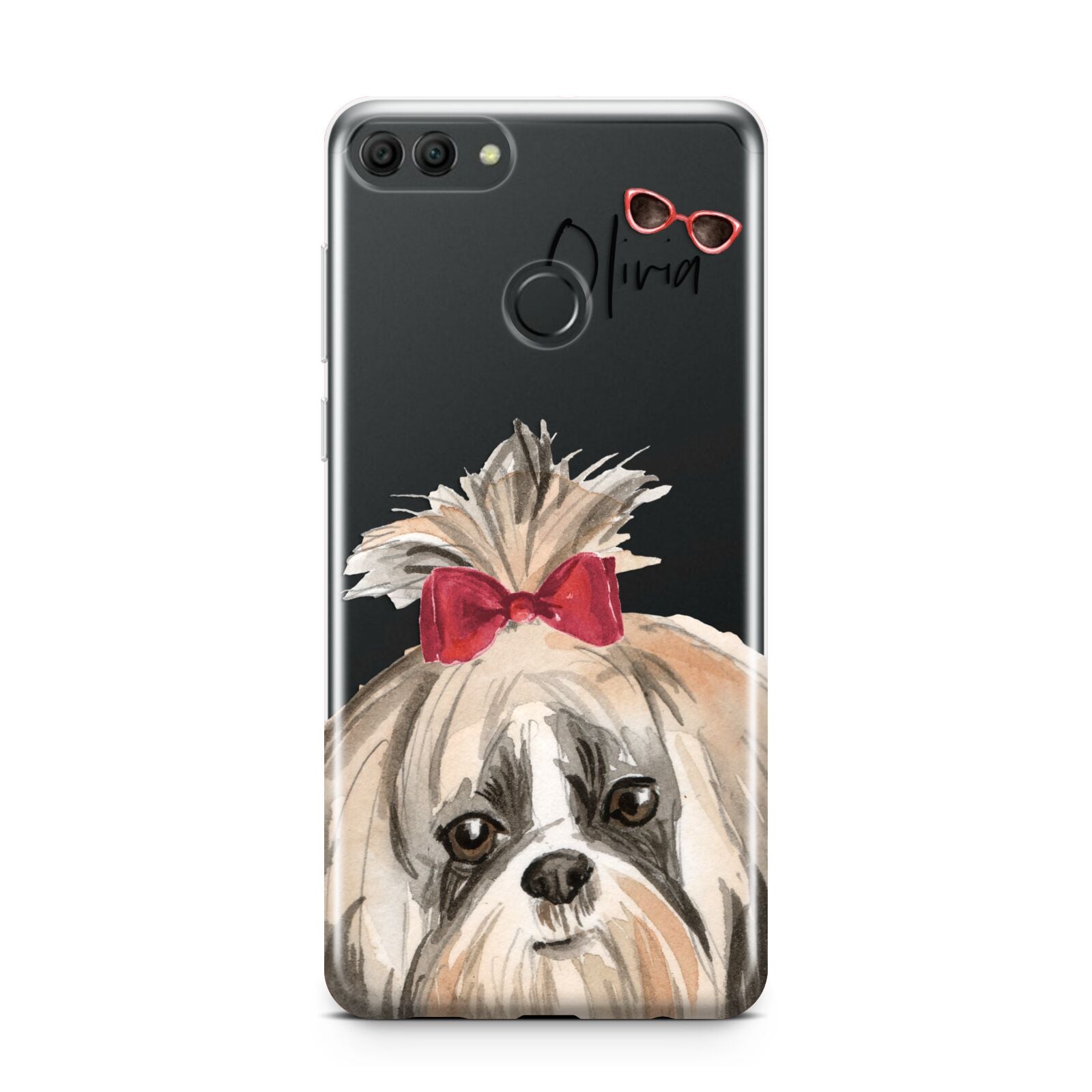 Personalised Shih Tzu Dog Huawei Y9 2018