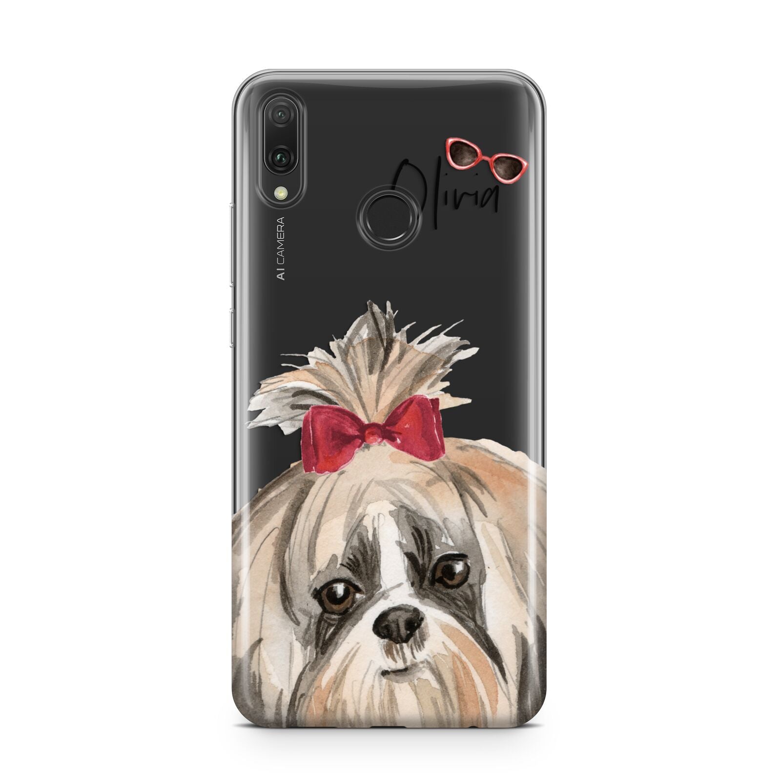 Personalised Shih Tzu Dog Huawei Y9 2019