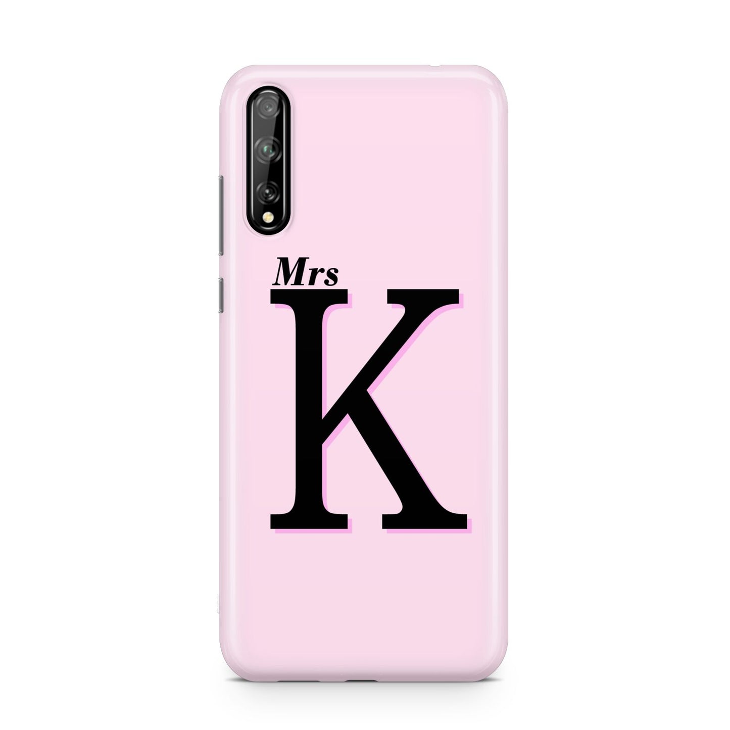 Personalised Single Initial Huawei Enjoy 10s Phone Case