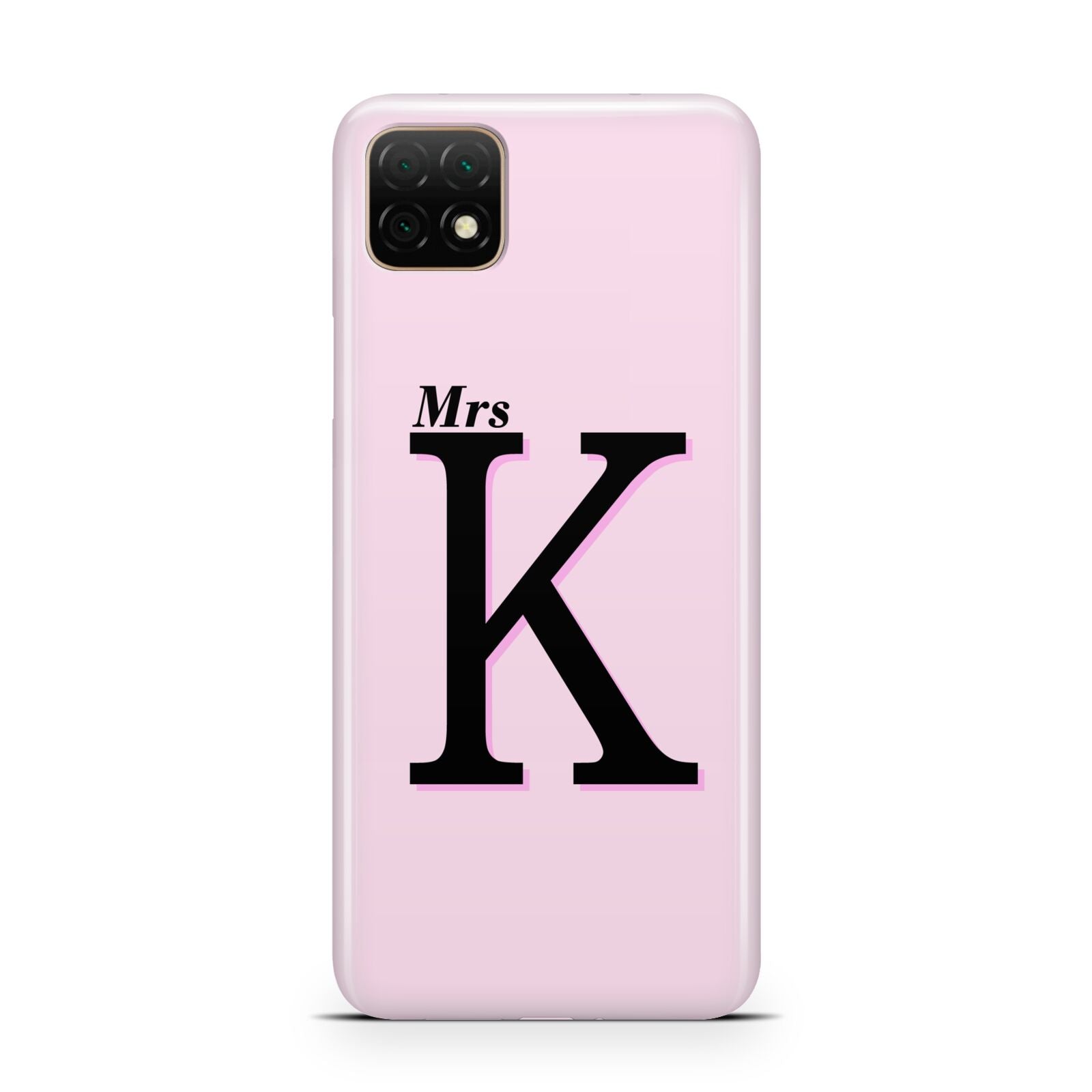 Personalised Single Initial Huawei Enjoy 20 Phone Case