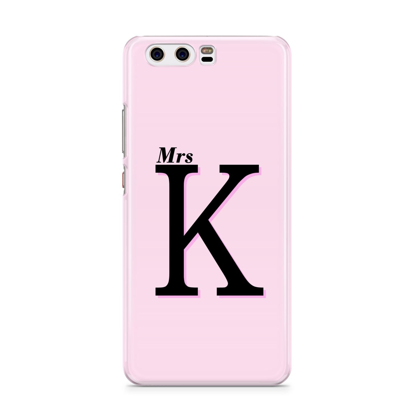 Personalised Single Initial Huawei P10 Phone Case