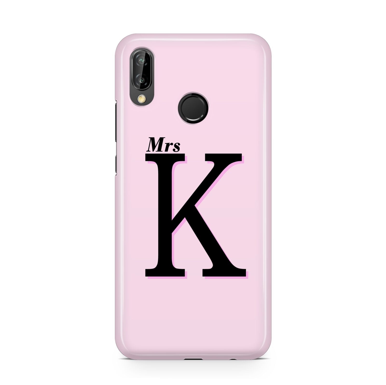 Personalised Single Initial Huawei P20 Lite Phone Case