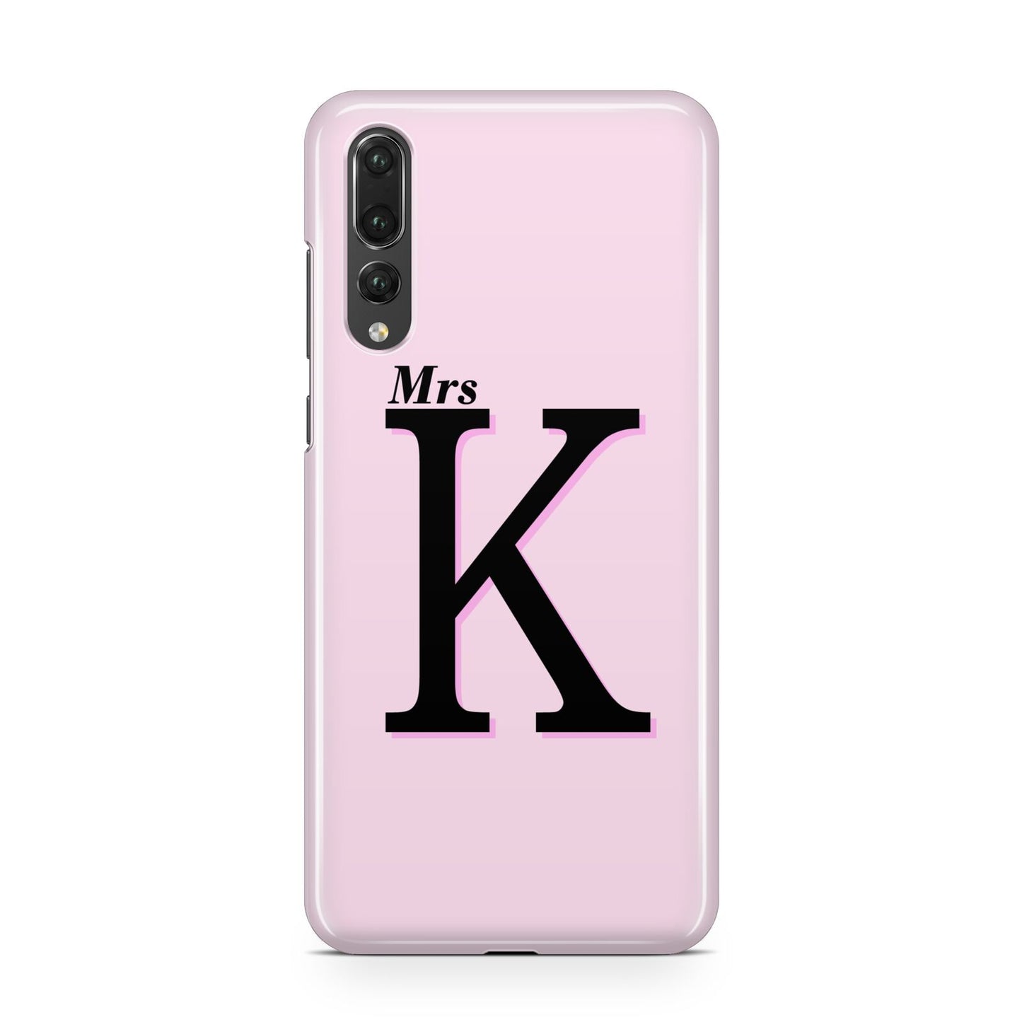 Personalised Single Initial Huawei P20 Pro Phone Case