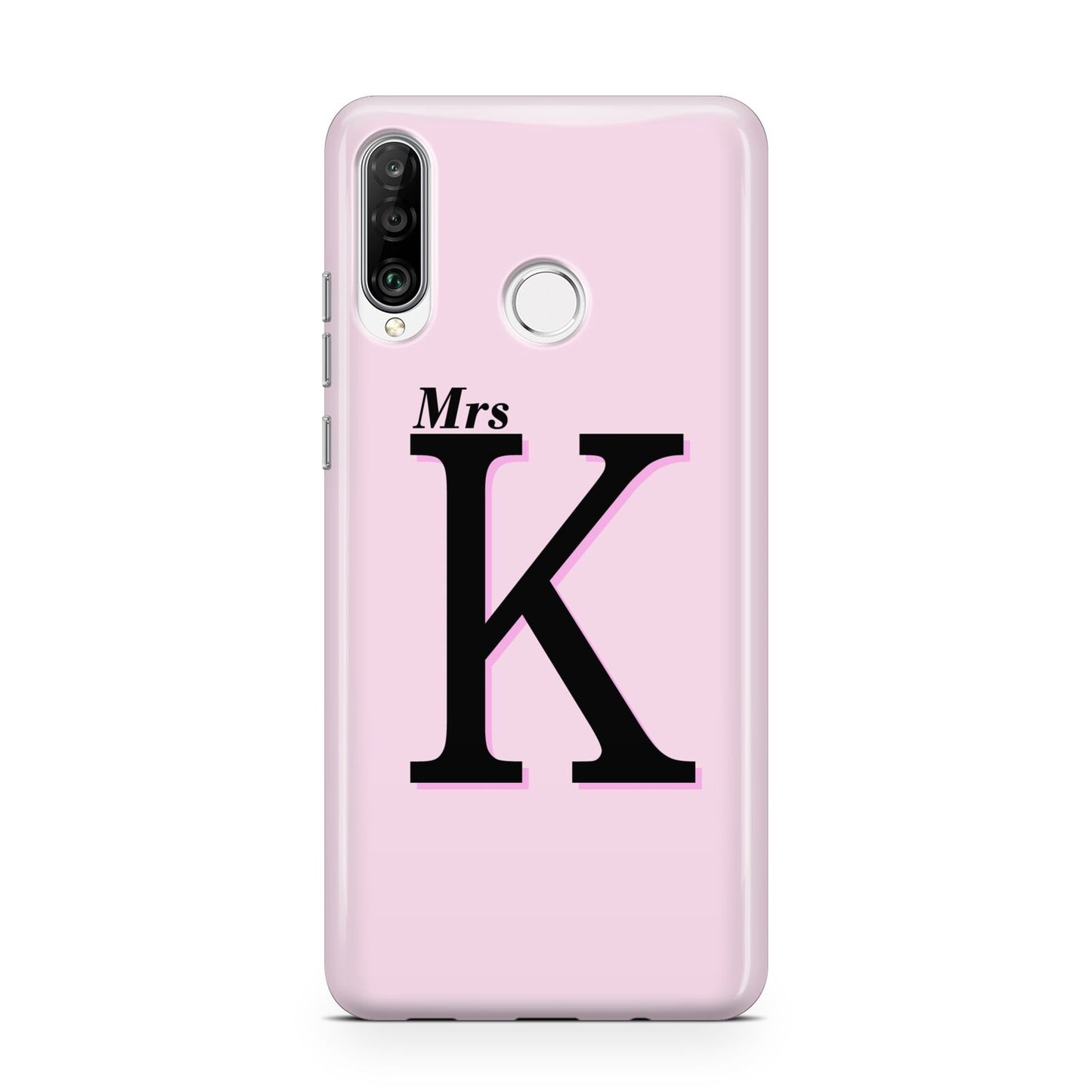 Personalised Single Initial Huawei P30 Lite Phone Case