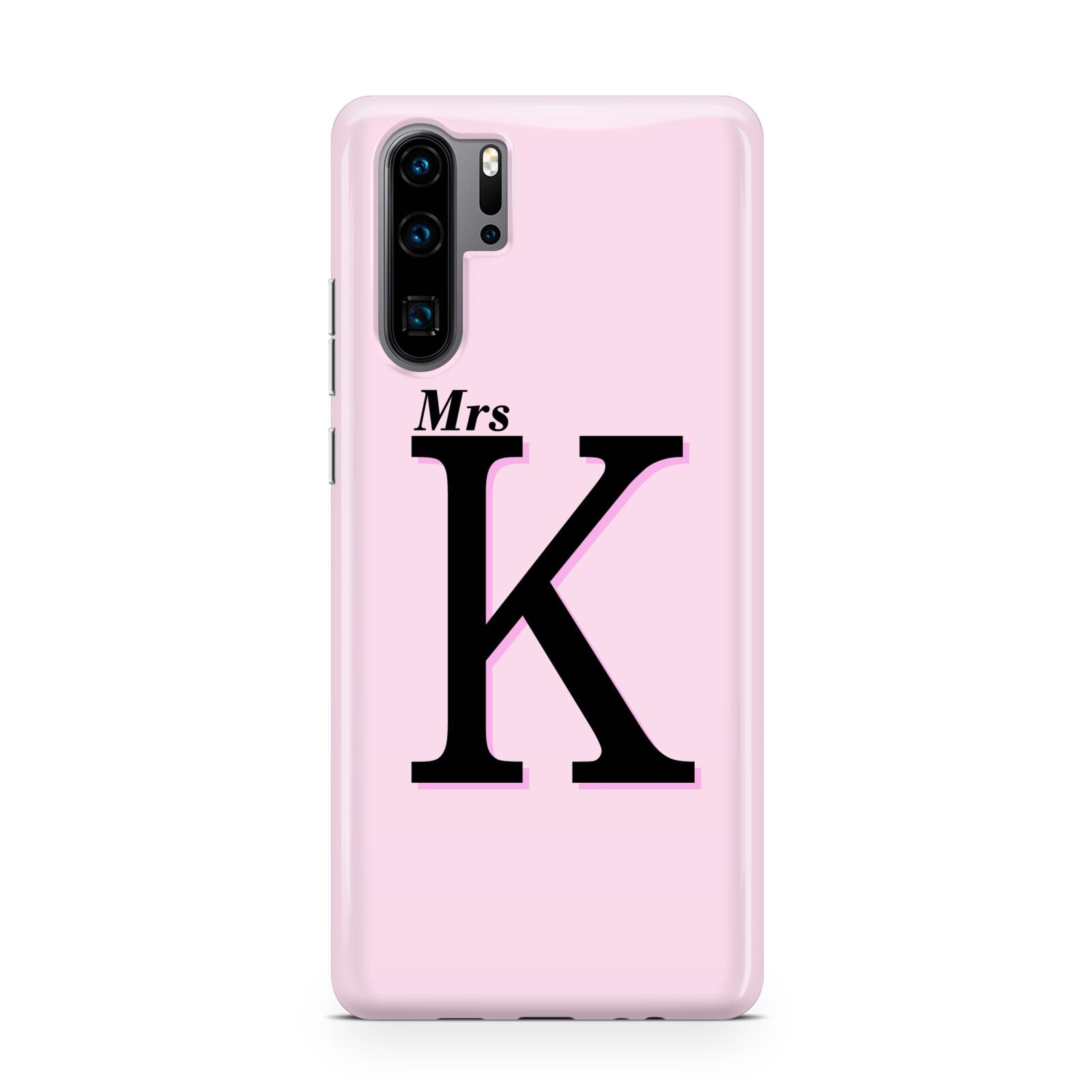 Personalised Single Initial Huawei P30 Pro Phone Case