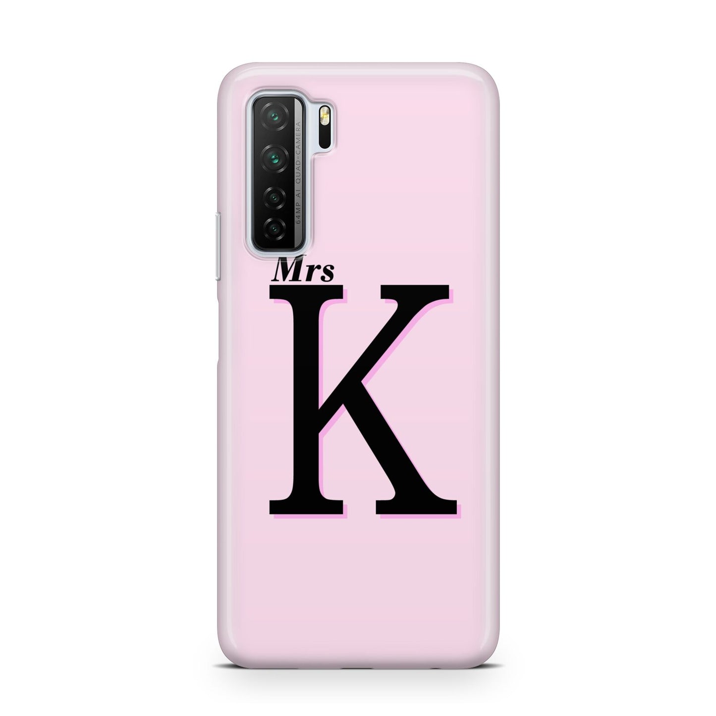 Personalised Single Initial Huawei P40 Lite 5G Phone Case