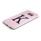 Personalised Single Initial Samsung Galaxy Case Bottom Cutout