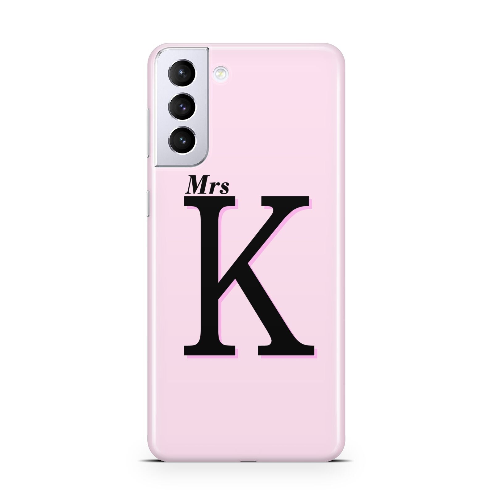 Personalised Single Initial Samsung S21 Plus Phone Case