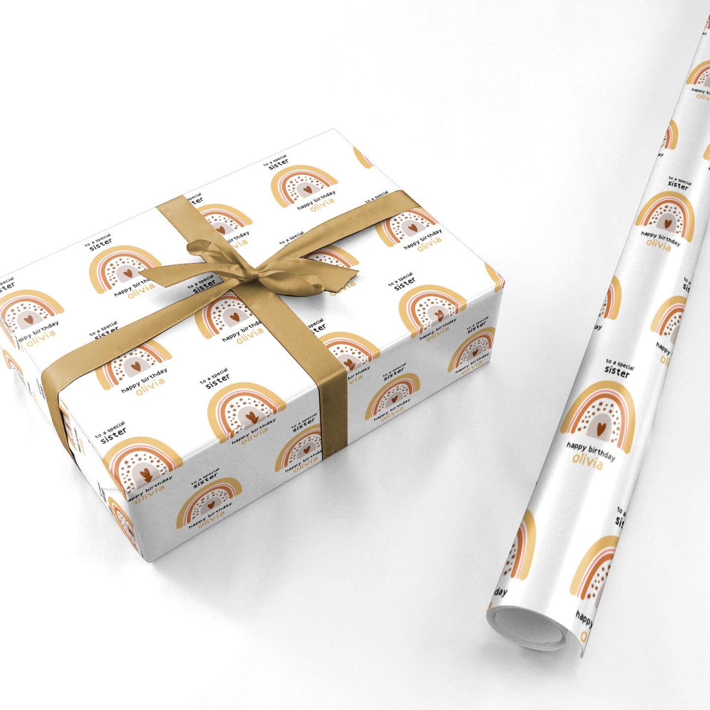 Personalised Sister s Birthday Personalised Wrapping Paper