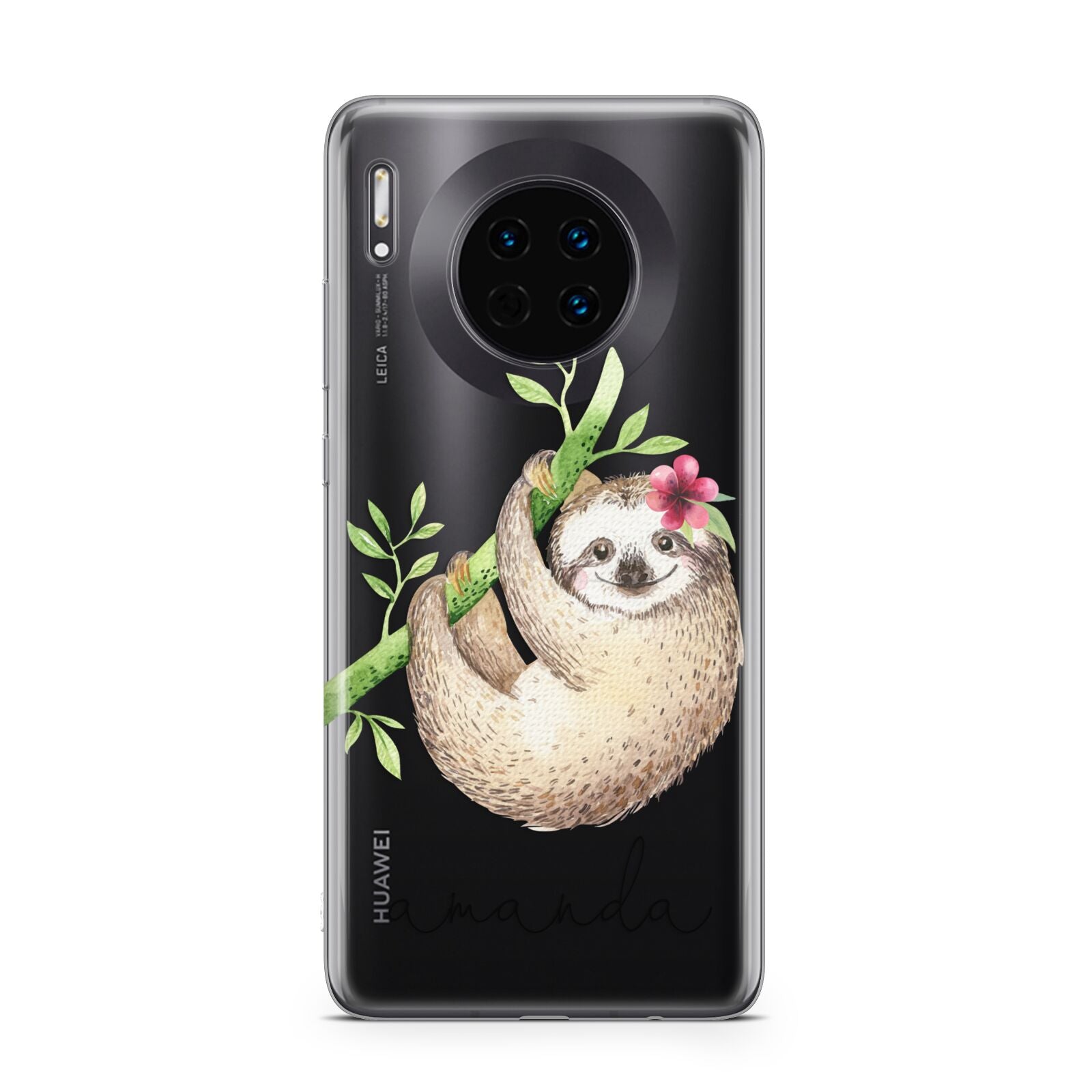 Personalised Sloth Huawei Mate 30