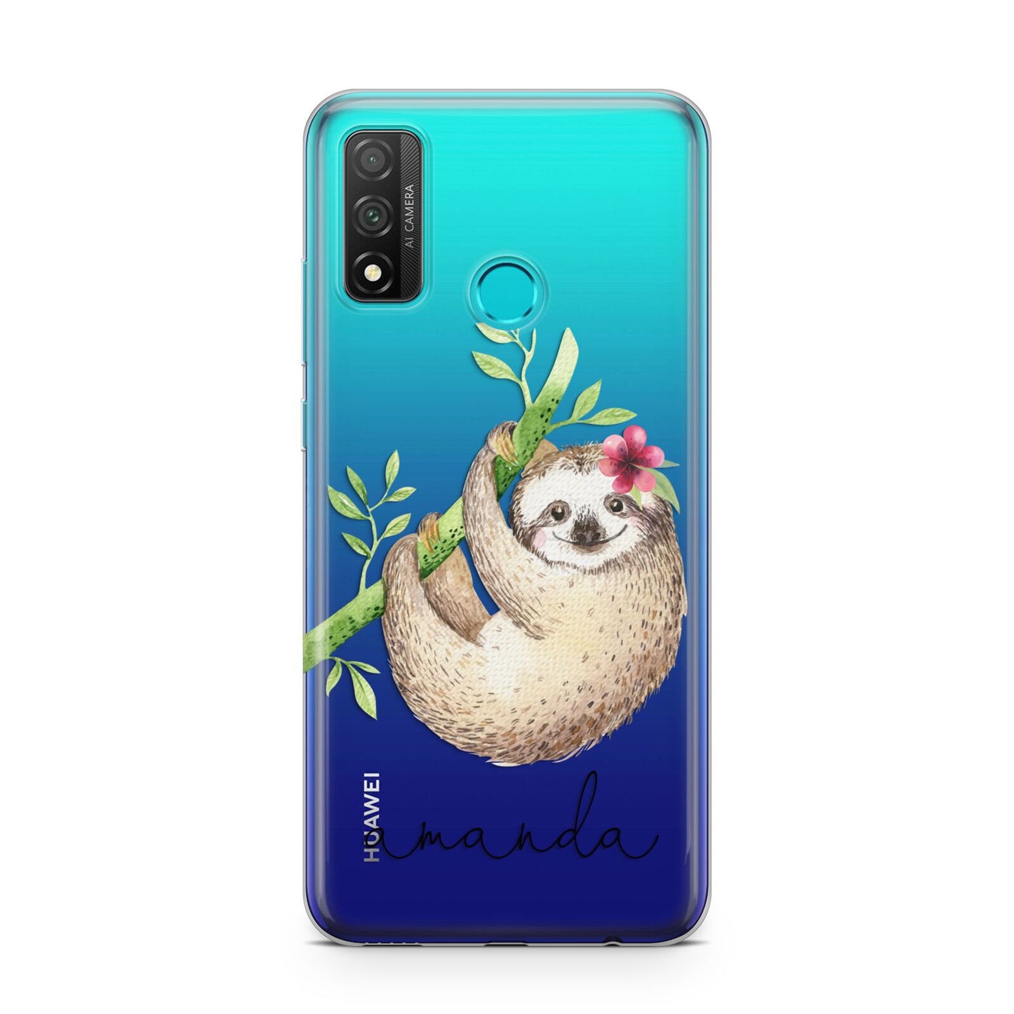 Personalised Sloth Huawei P Smart 2020