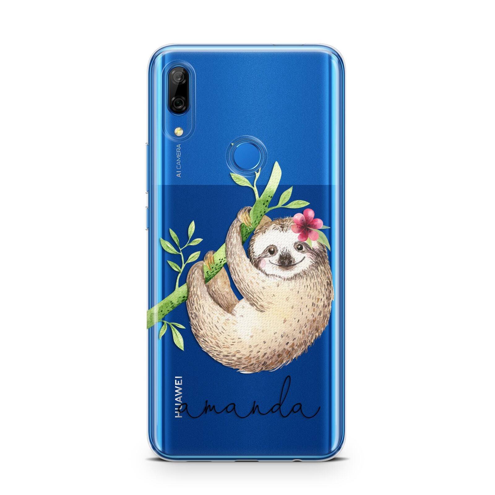 Personalised Sloth Huawei P Smart Z