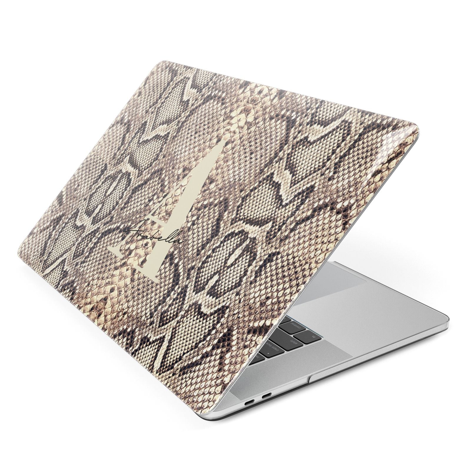 Personalised leather clearance macbook case