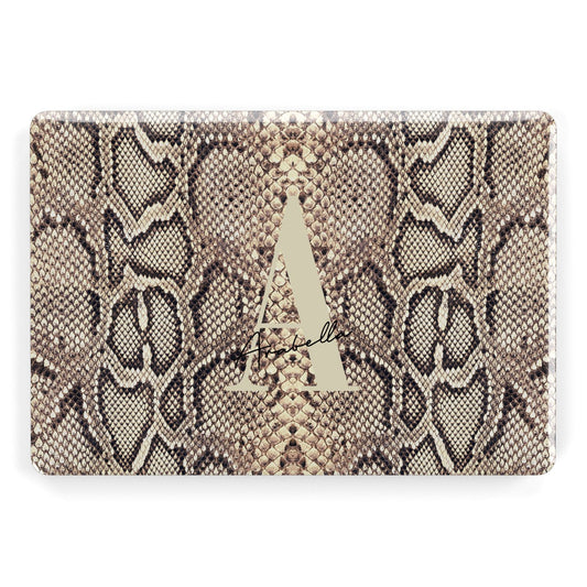 Personalised Snake Skin Effect Apple MacBook Case