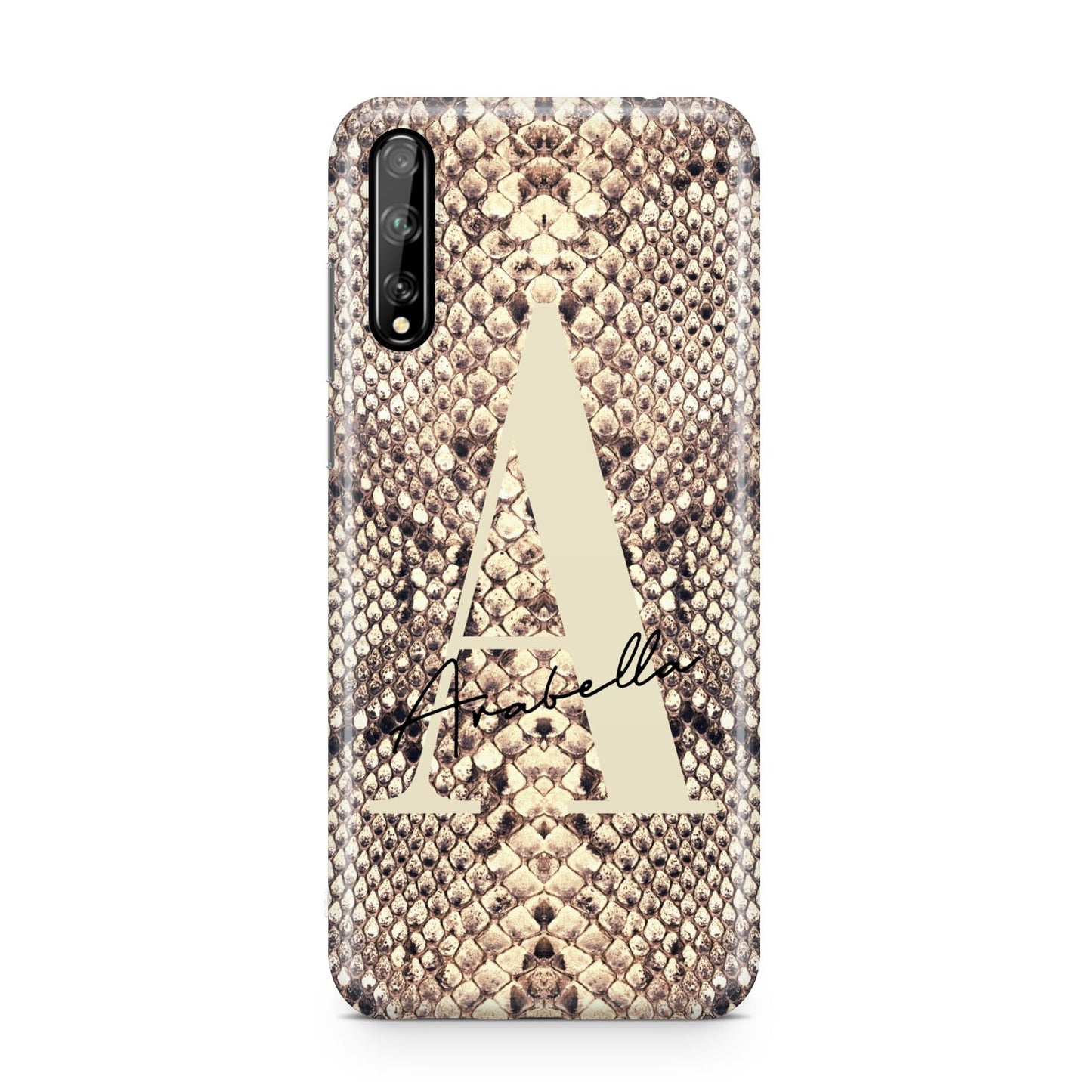 Personalised Snake Skin Effect Huawei Enjoy 10s Phone Case