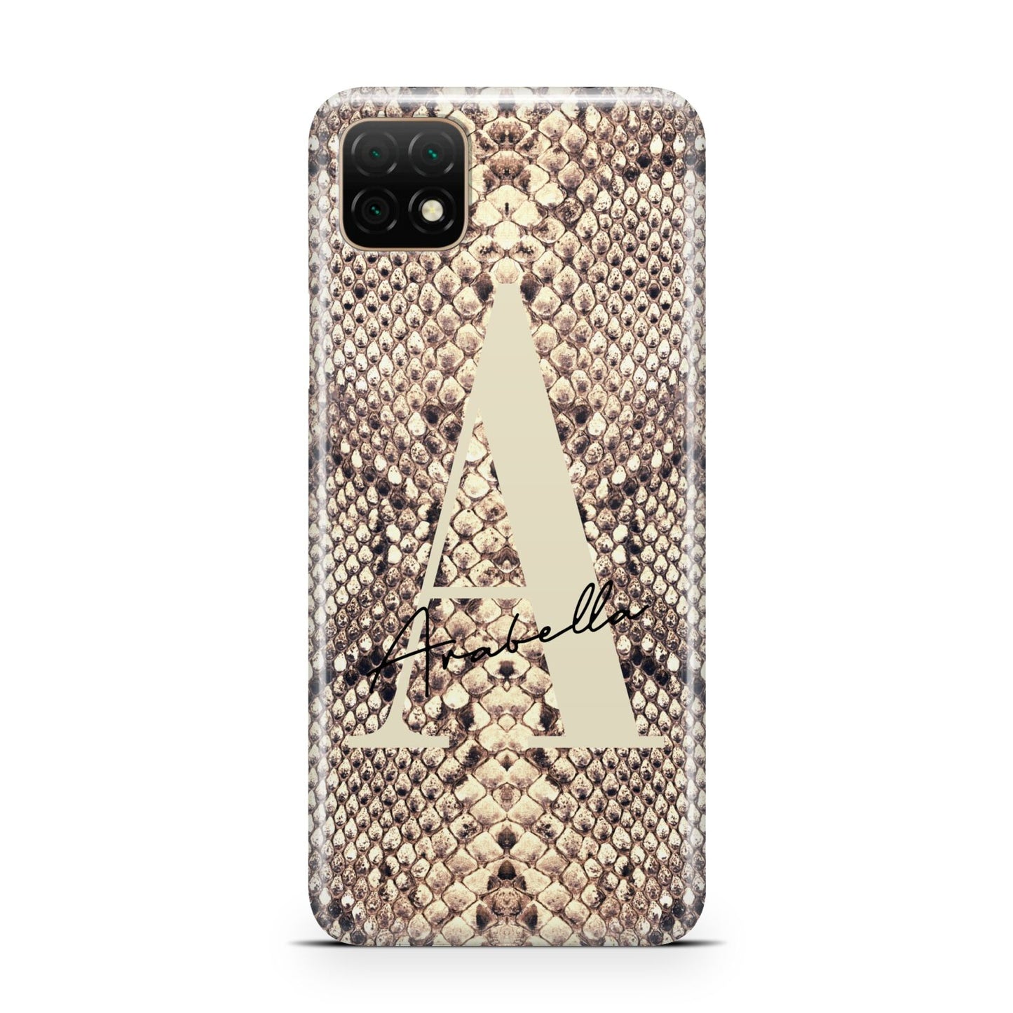 Personalised Snake Skin Effect Huawei Enjoy 20 Phone Case