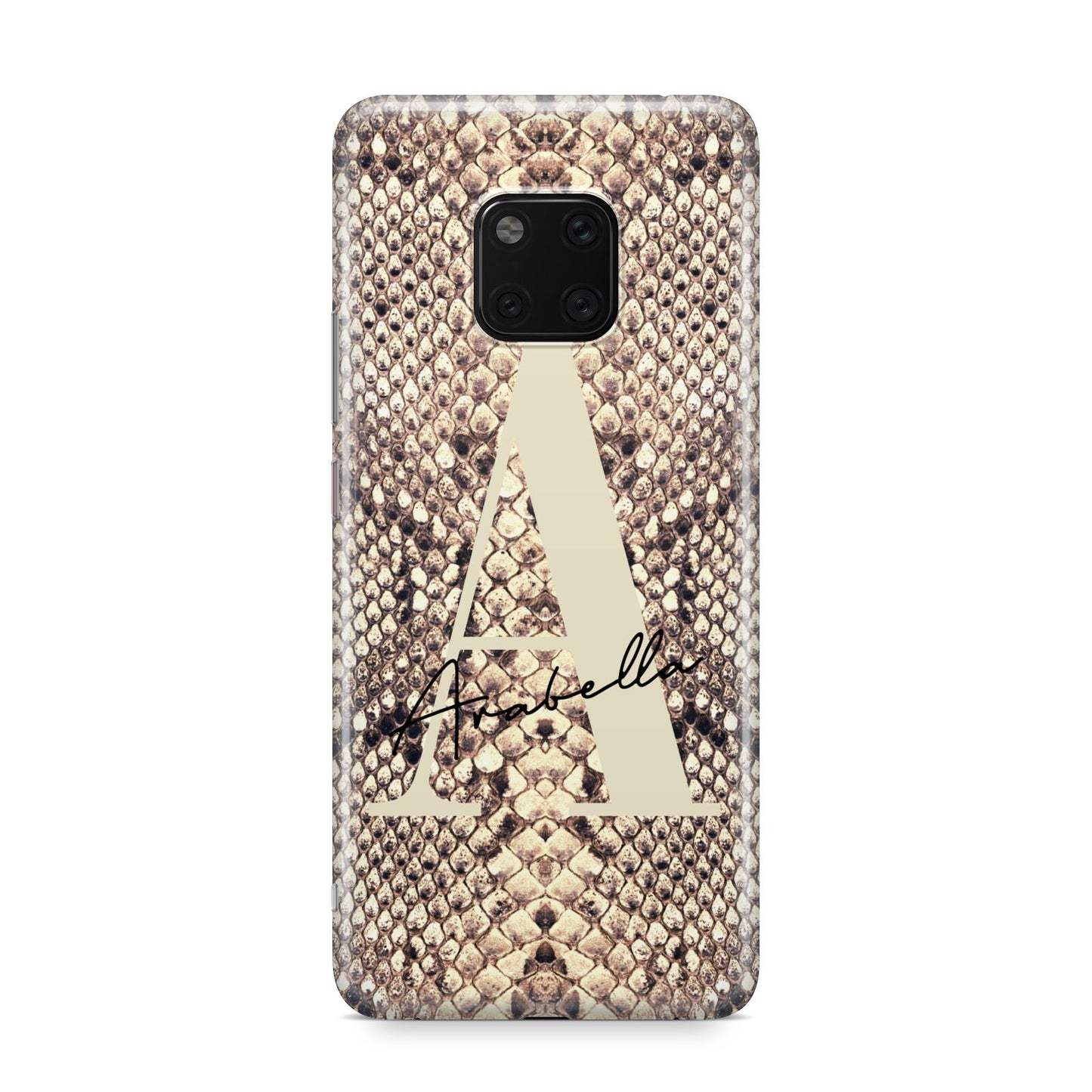 Personalised Snake Skin Effect Huawei Mate 20 Pro Phone Case