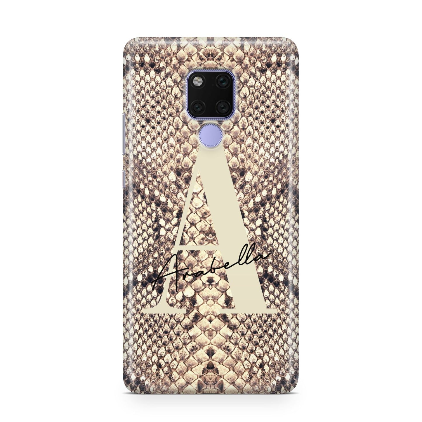 Personalised Snake Skin Effect Huawei Mate 20X Phone Case