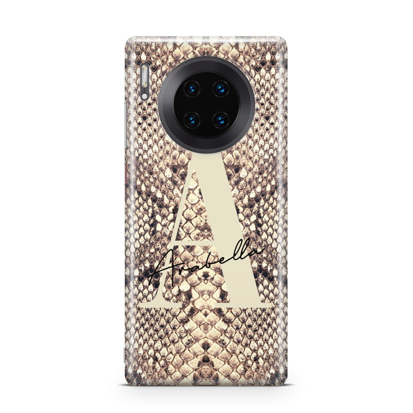 Personalised Snake Skin Effect Huawei Mate 30 Pro Phone Case