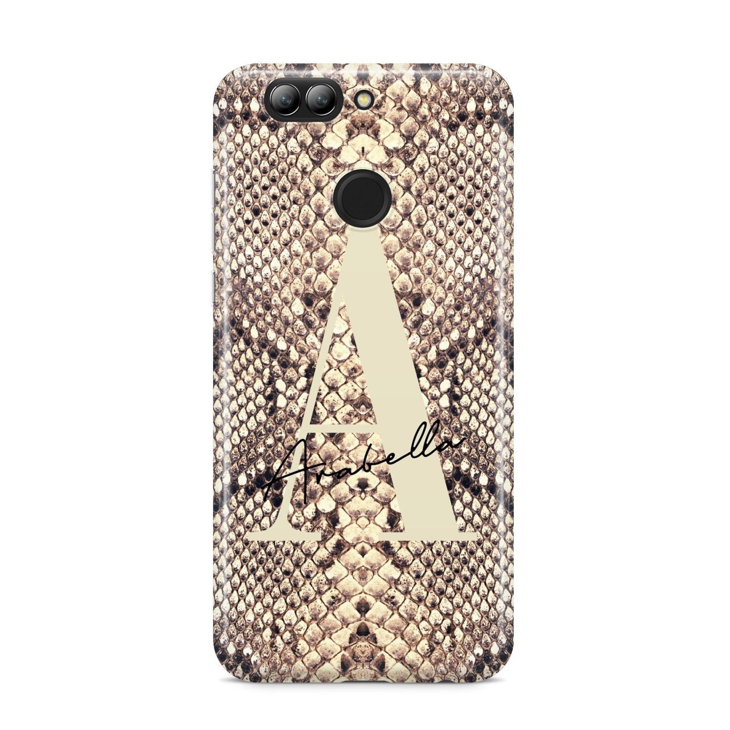 Personalised Snake Skin Effect Huawei Nova 2s Phone Case