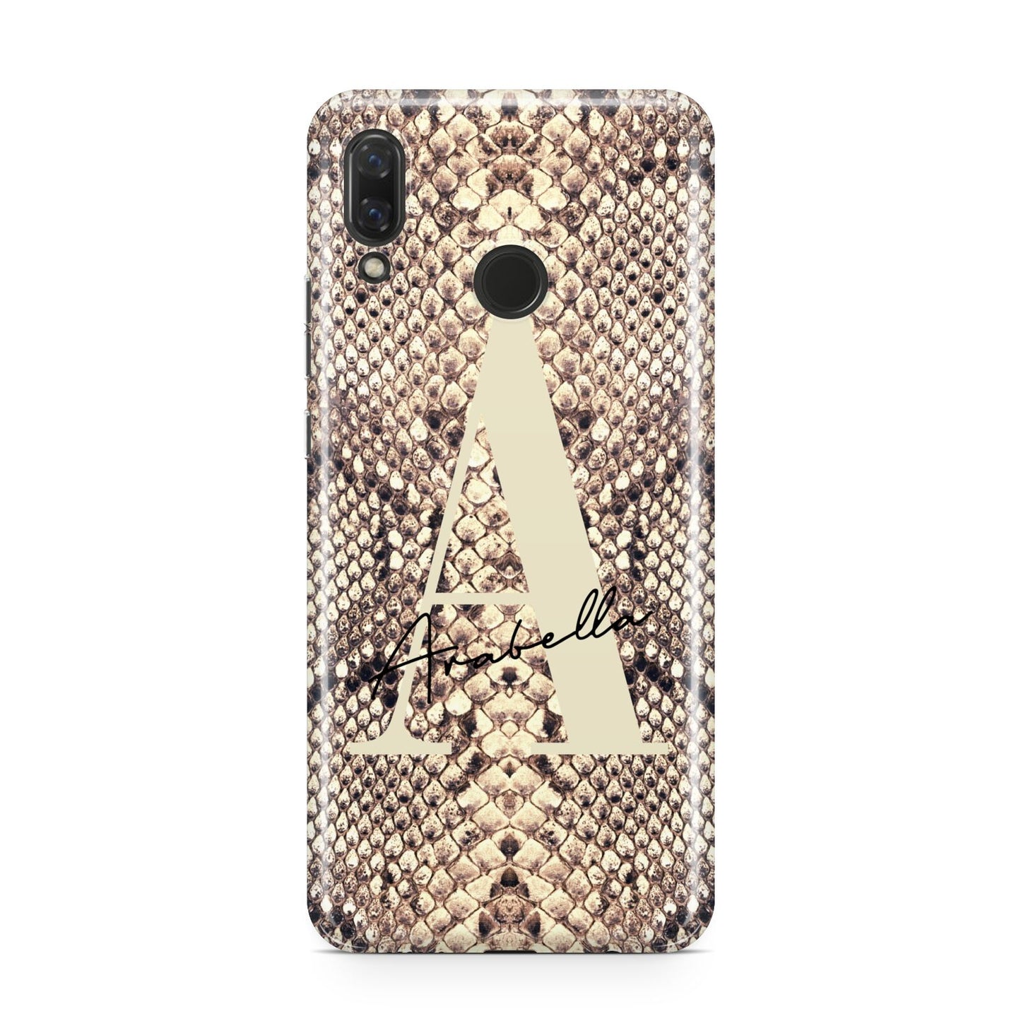 Personalised Snake Skin Effect Huawei Nova 3 Phone Case