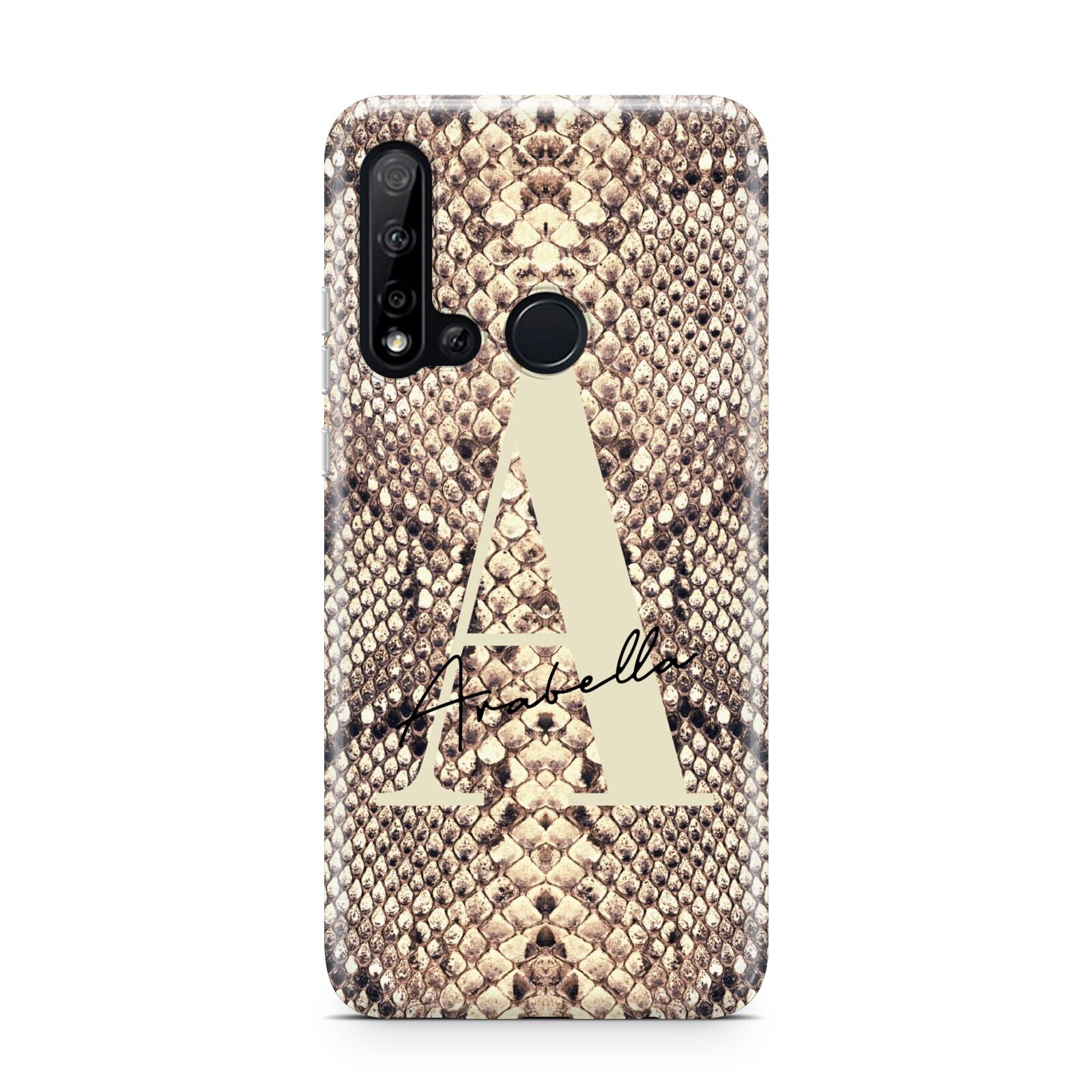 Personalised Snake Skin Effect Huawei P20 Lite 5G Phone Case